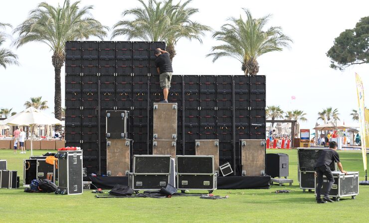 Event Audio Sound System Setup