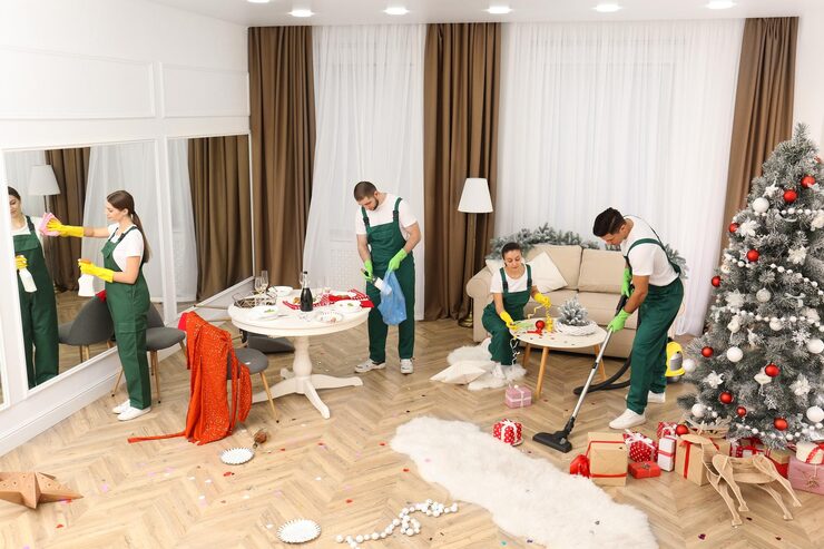 Just Home Help After Party Cleaners