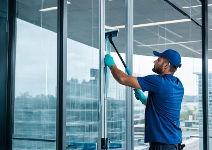 Professional Window Cleaning Team